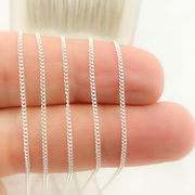 Sterling Silver Cable Link Chain